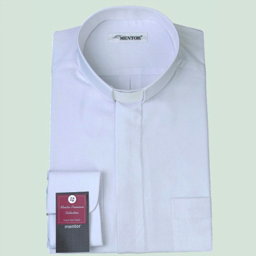 [목회자셔츠] ~로만카라오메가셔츠-흰색