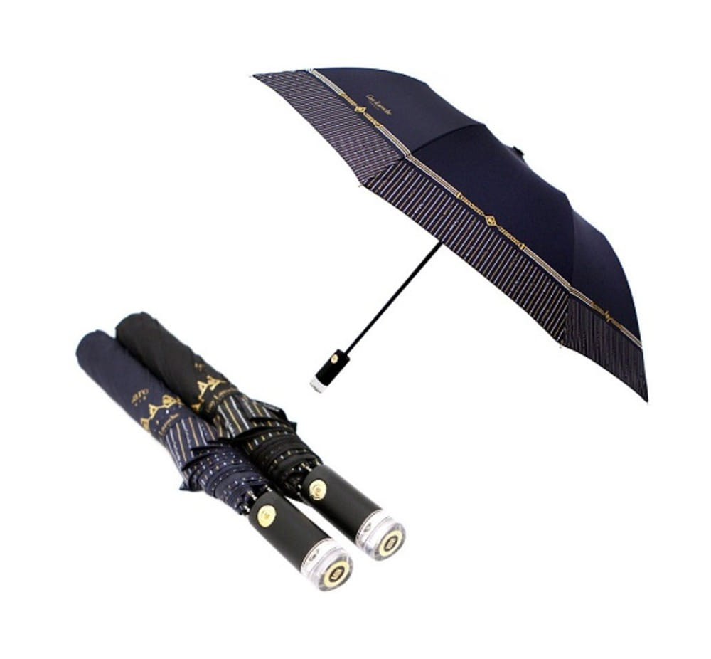 2단우산. 최고급 기라로쉬우산 2단줄무늬