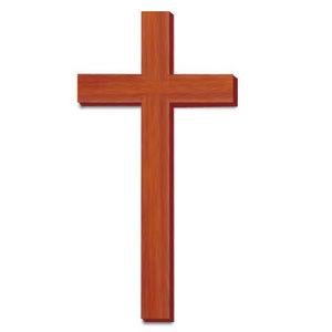 hlu 교회강대상용십자가 - 원목십자가 민자형