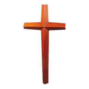 hlu교회강대상용십자가 - hx-110 무늬목오각십자가
